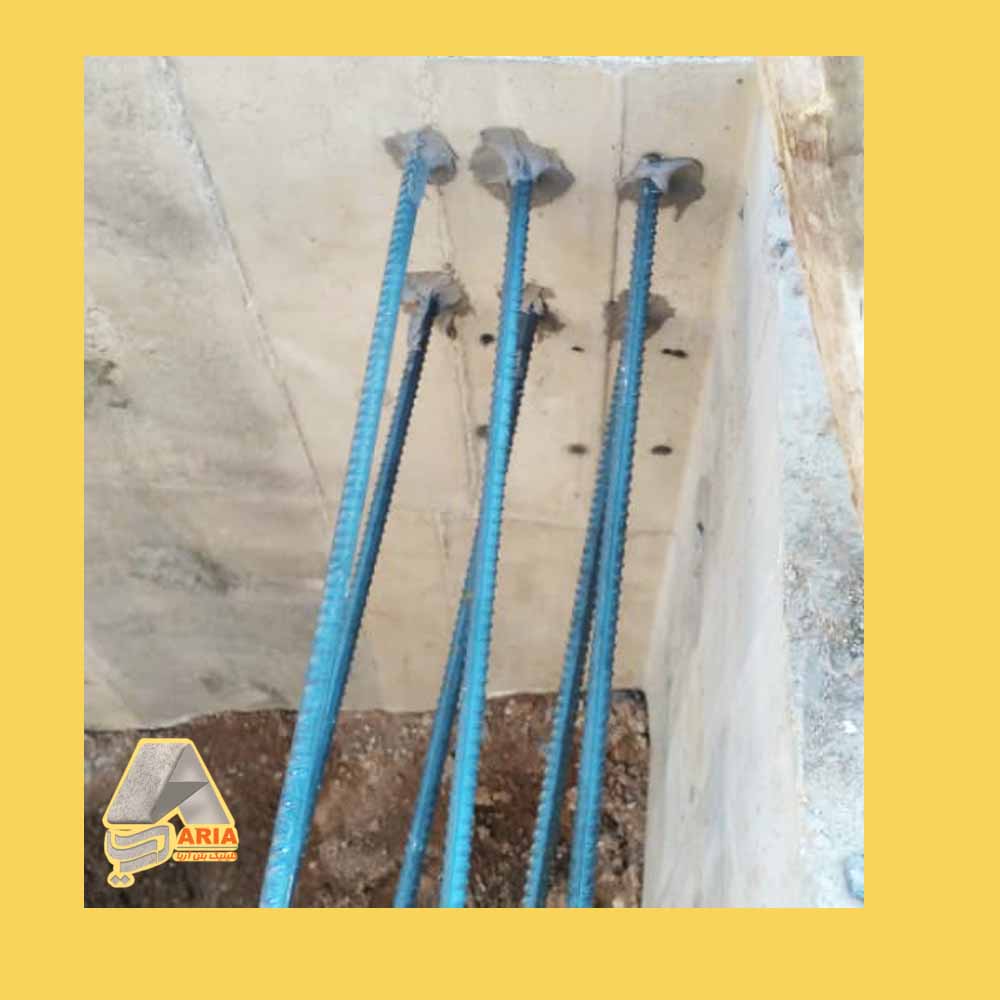 کاشت میلگرد تیرسقف کرمان