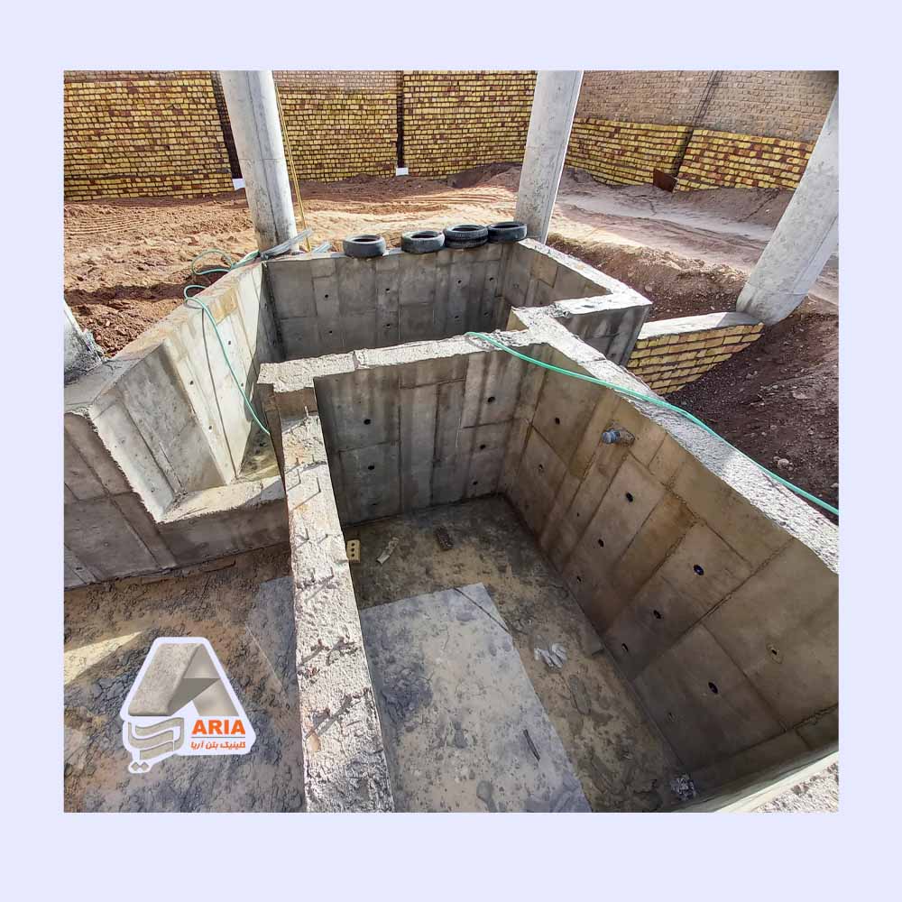 اجرای استخر تفریحی کرمان