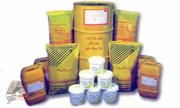 روان کننده ها در بتن