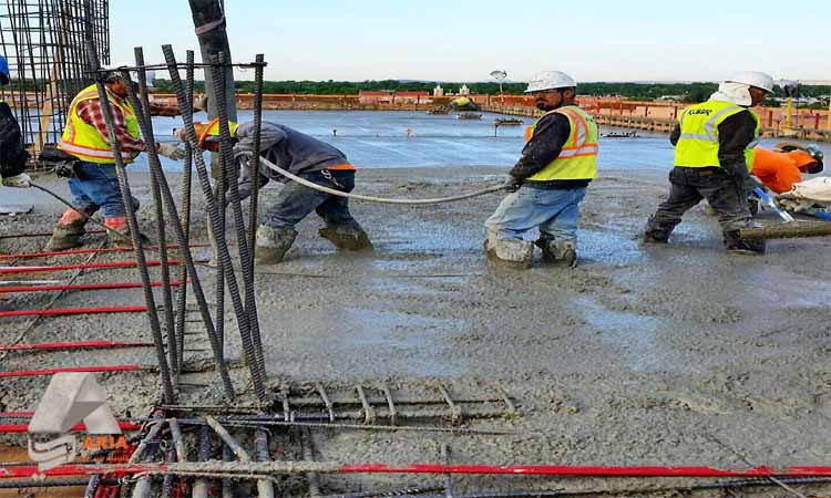 روش نمونه گیری بتن